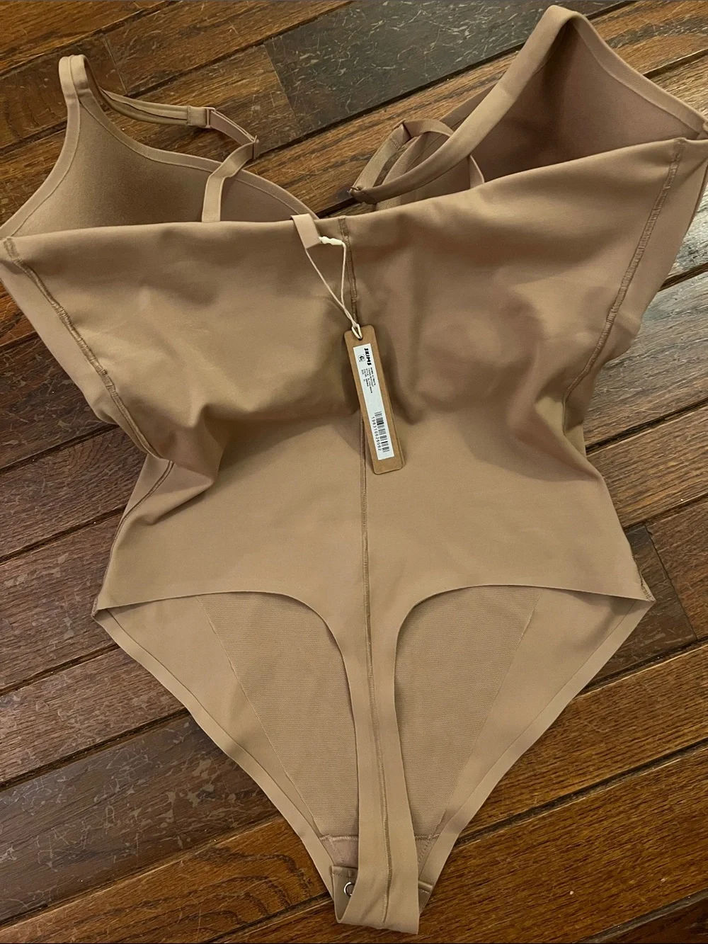 SKIMS Sienna Nude Ultimate Thong Bodysuit Size XL NWT - Picture 6 of 7